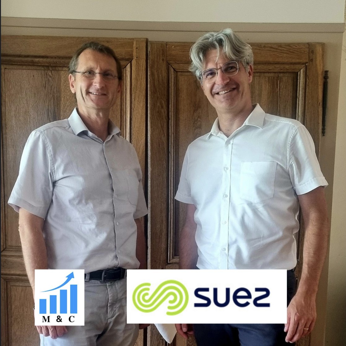 Etienne Rivoallan (Maîtrise&Co) et Michael Colson (SUEZ Consulting) au lancement de la mission.